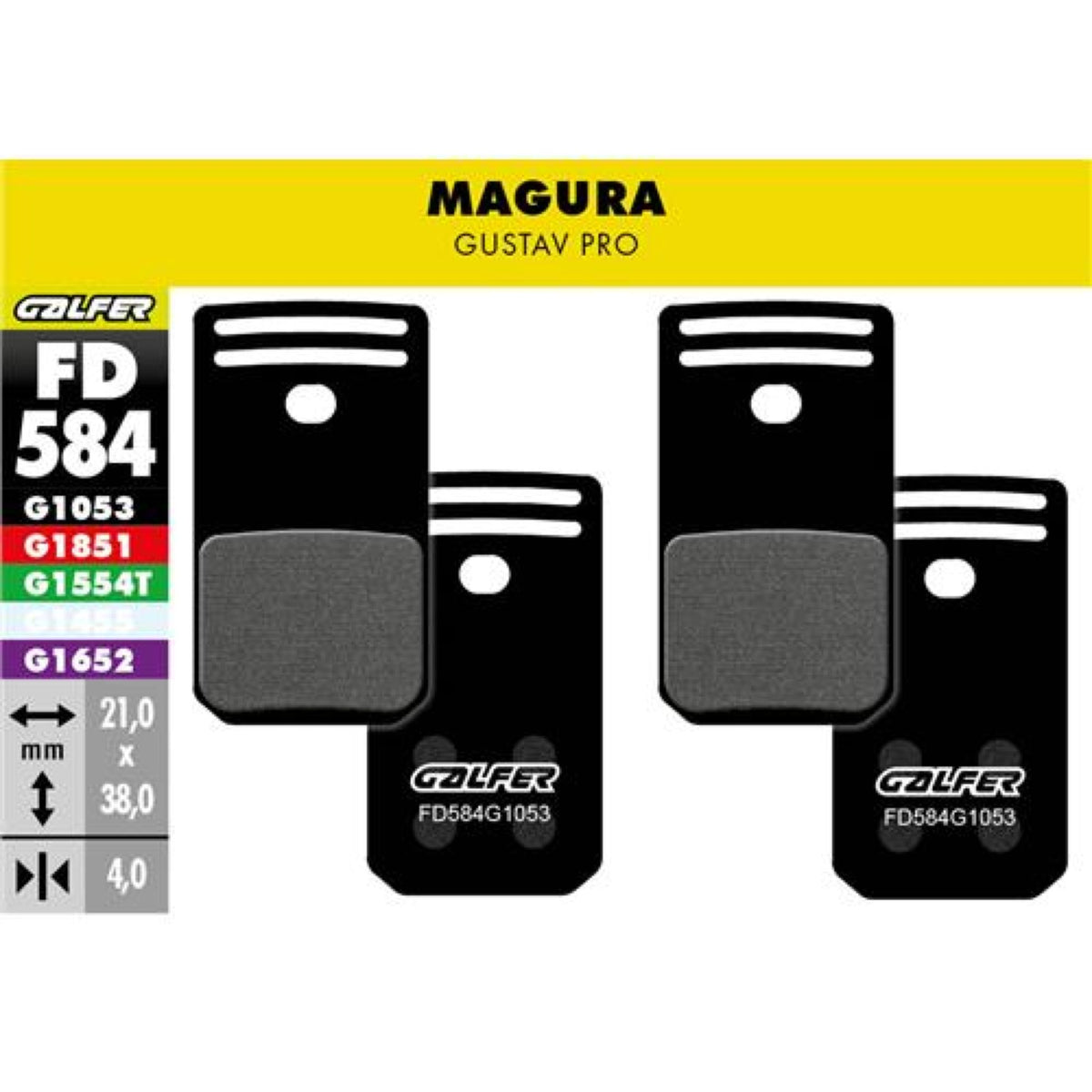 Brake Pad Bike Standard