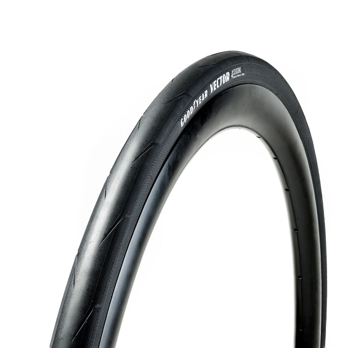 Goodyear Bicycle Tire Road Vector 4Seasons Tubeless Complete 700x25 Black