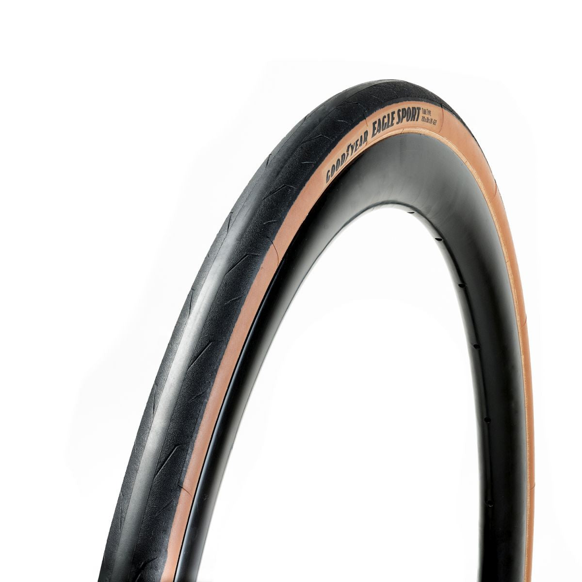 Goodyear Bicycle Tire Road Eagle Sport Tube Type 700x28 Folding Tan