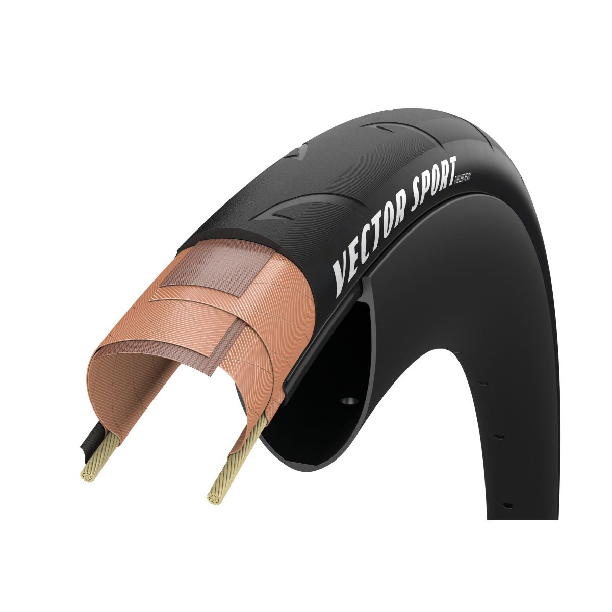 Goodyear Bicycle Tire Road Vector Sport Tubeless Ready 700x32 Black