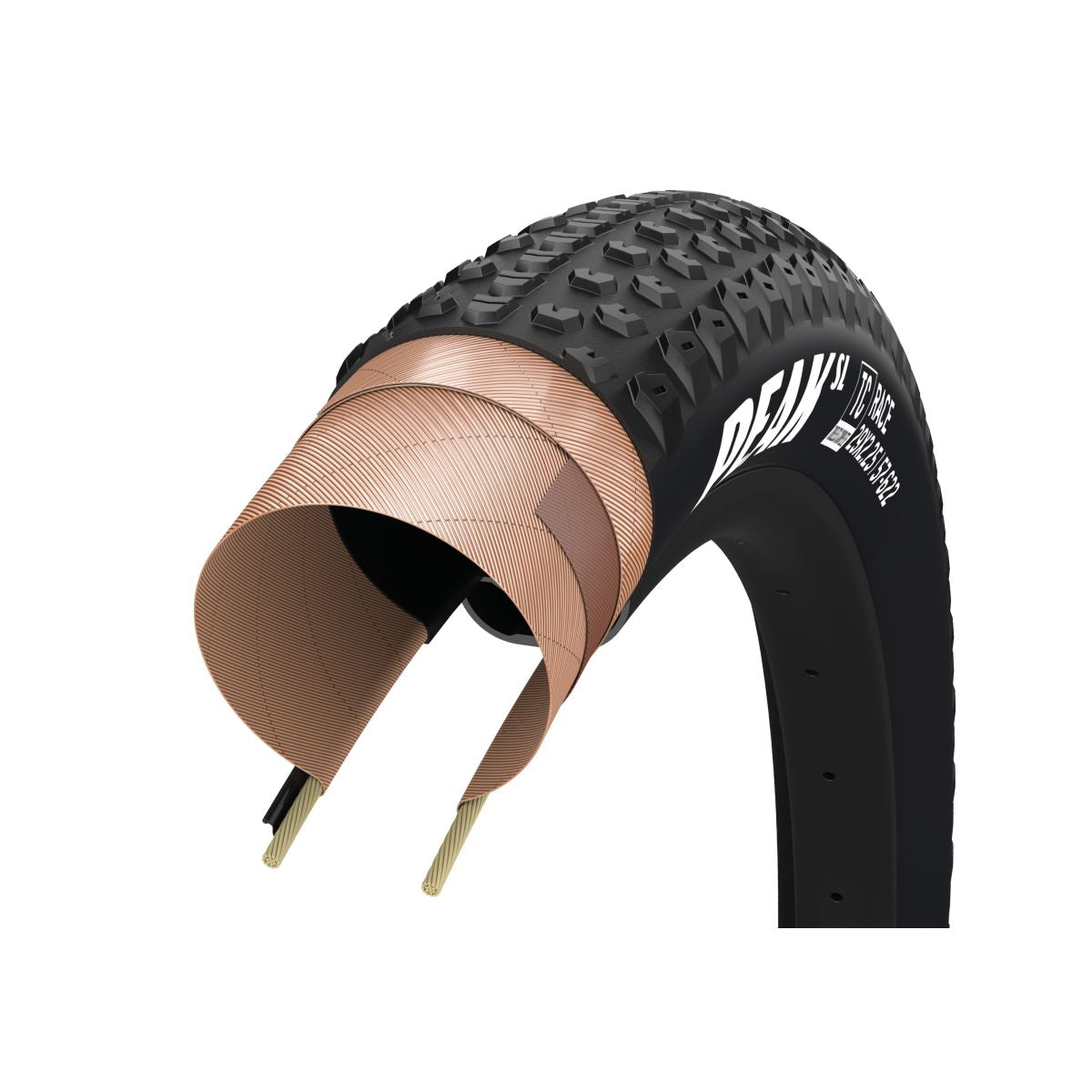 Goodyear Bicycle Tire MTB Peak SL Race Tubeless Complete 29x2.25 Black