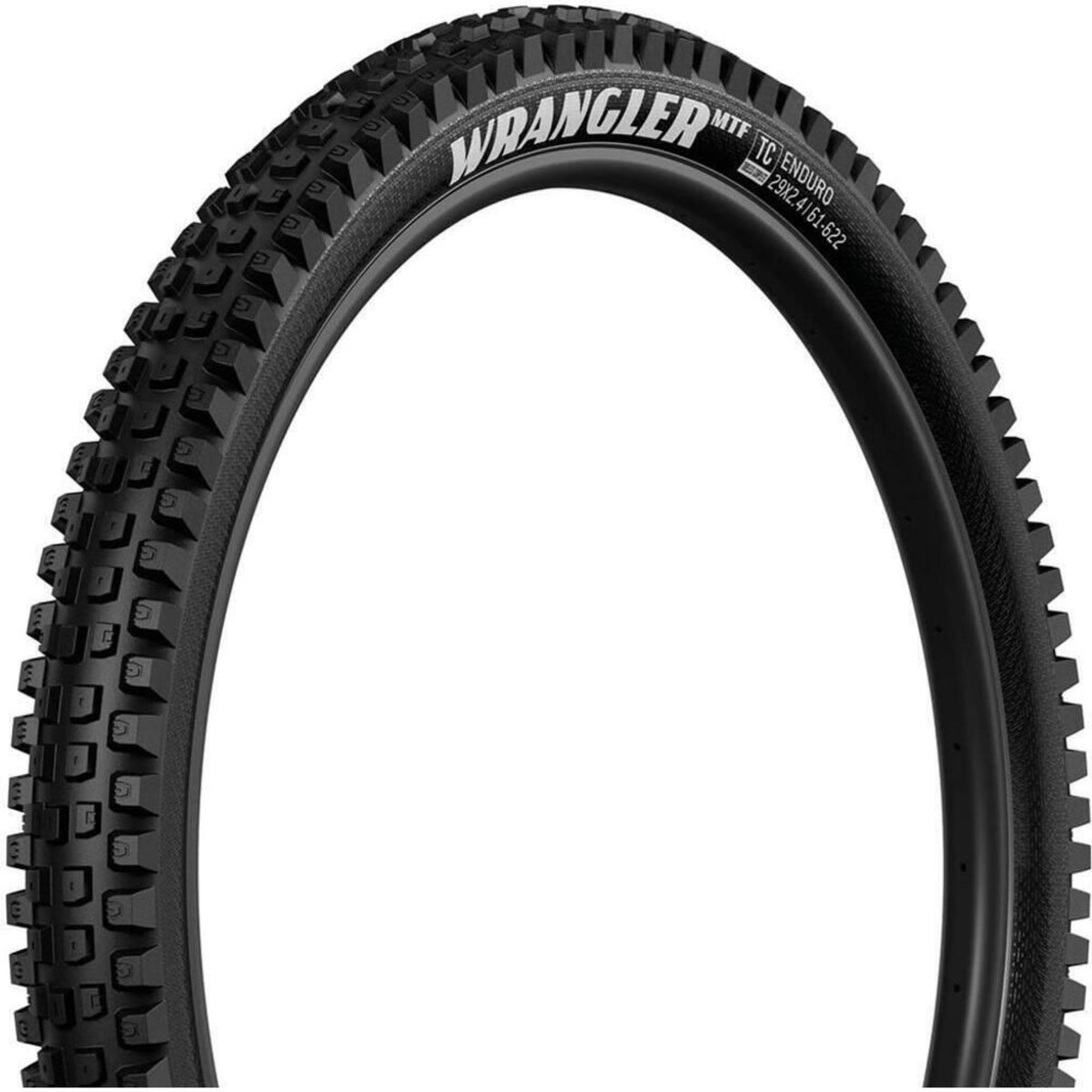 Goodyear Bicycle Tire MTB Wrangler MTF Enduro Tubeless Complete 29x2.6 Black