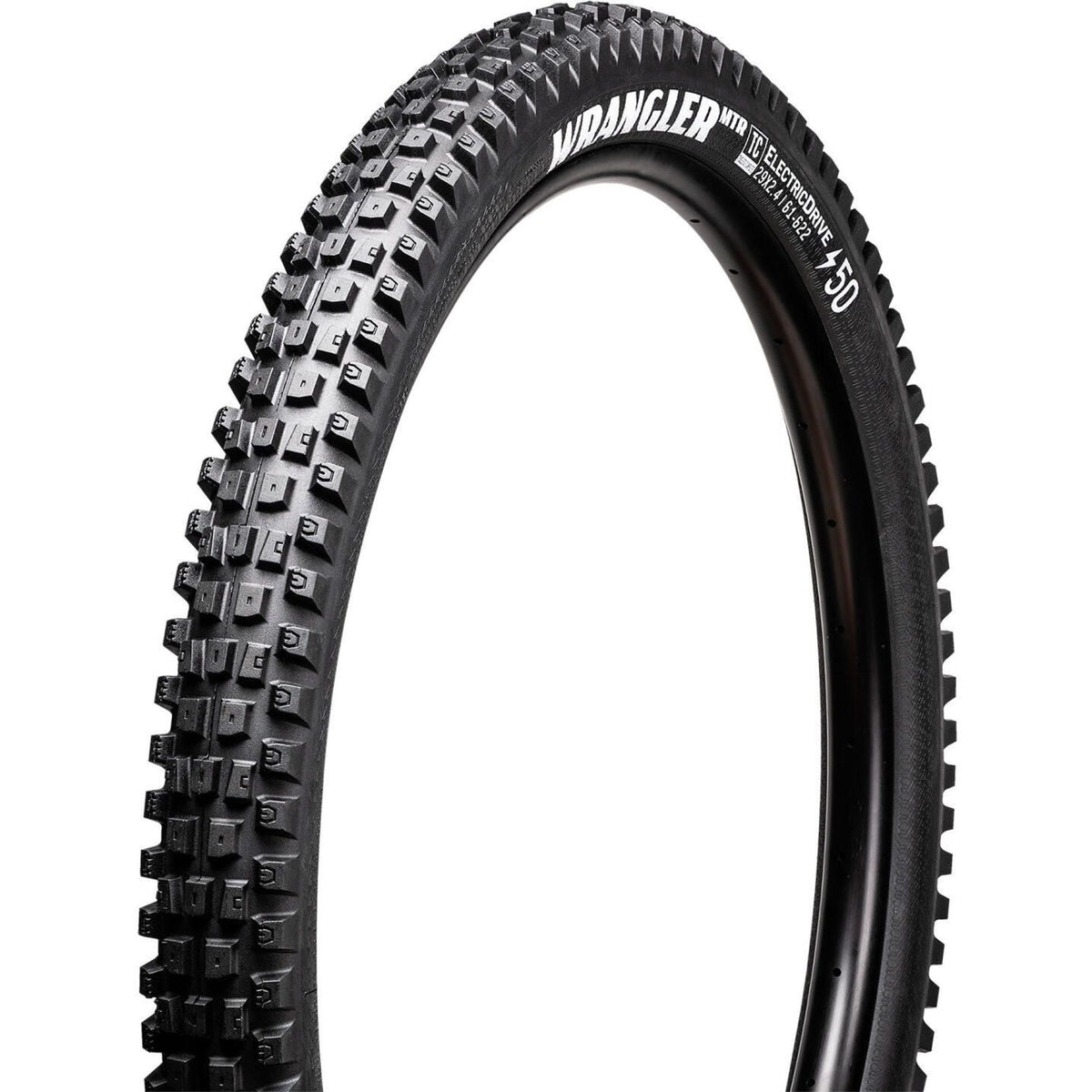 Goodyear Bicycle Tire MTB Wrangler MTR E-Bike Tubeless Complete 27.5x2.6 Black