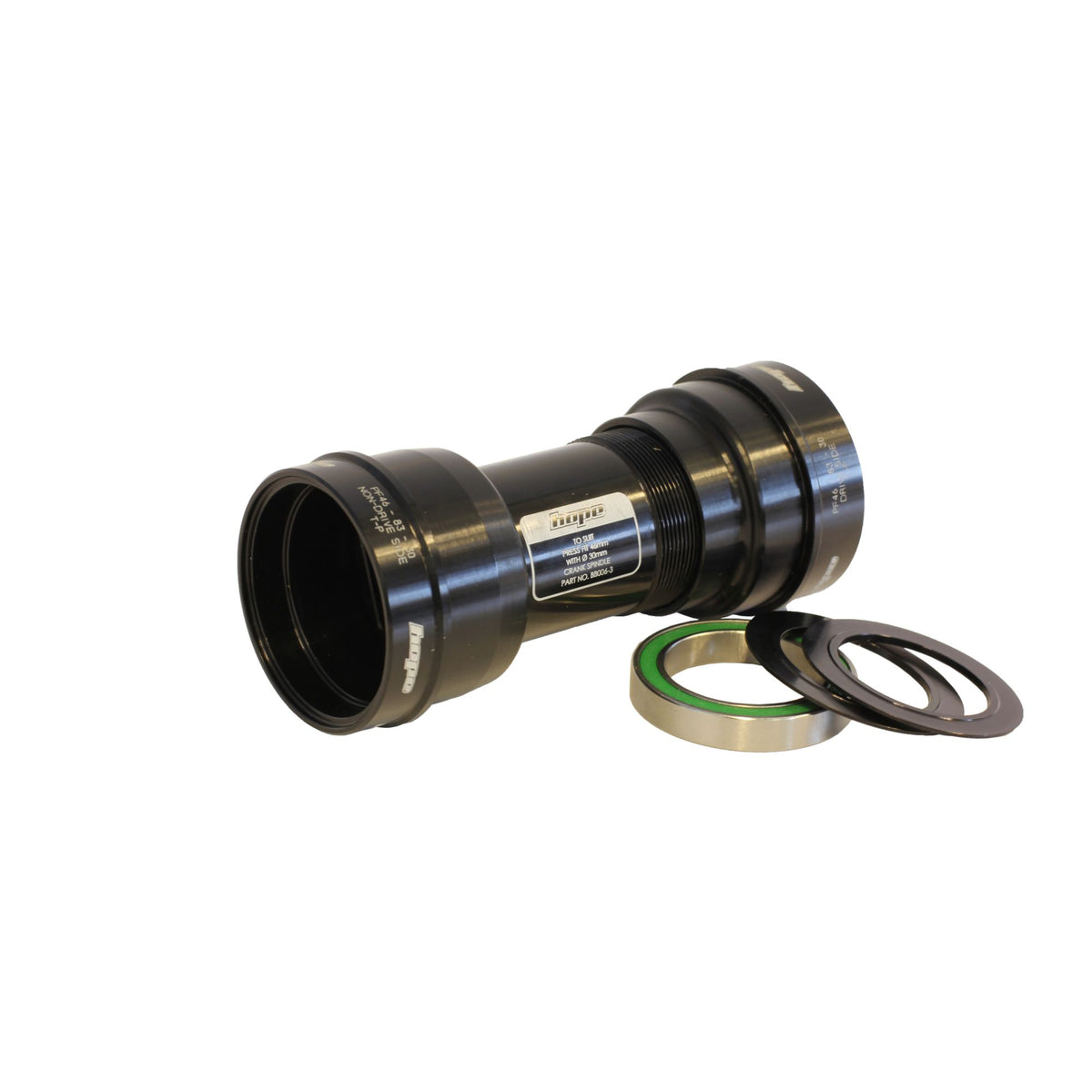 Hope Bottom Bracket Stainless PF46 83 30mm Black