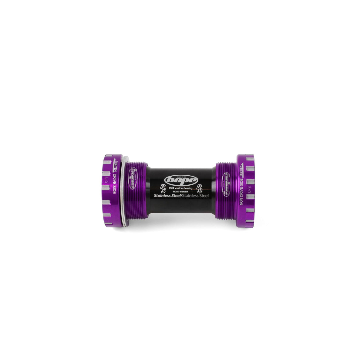 Hope Bottom Bracket Stainless Road 24mm Purple