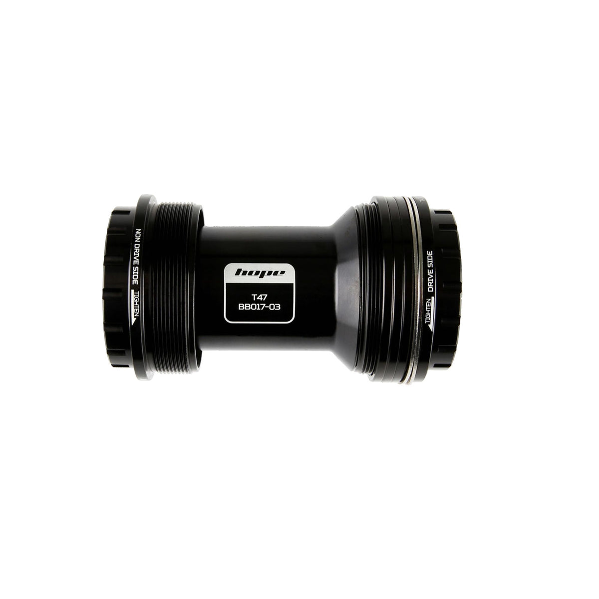 Hope Bottom Bracket Stainless T47 68-73 24mm Black
