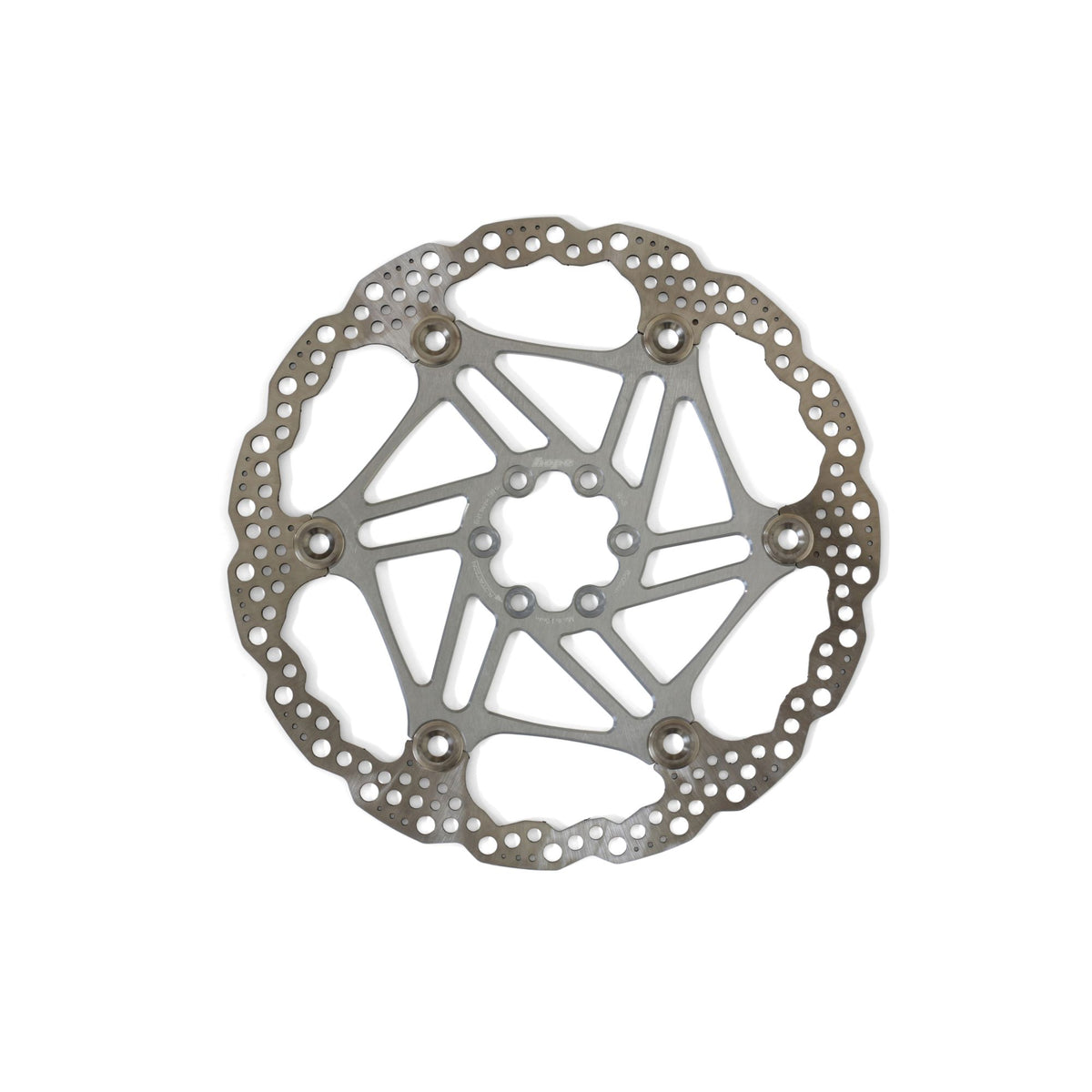 Hope Part Brake Disc Floating 205mm 6 bolt Silver