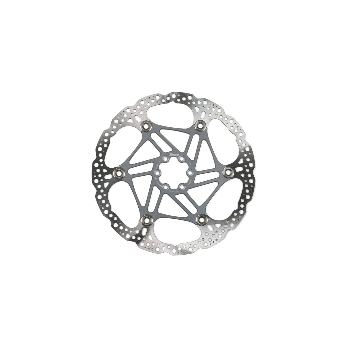 Hope Part Brake Disc Floating 220mm 6 bolt Silver
