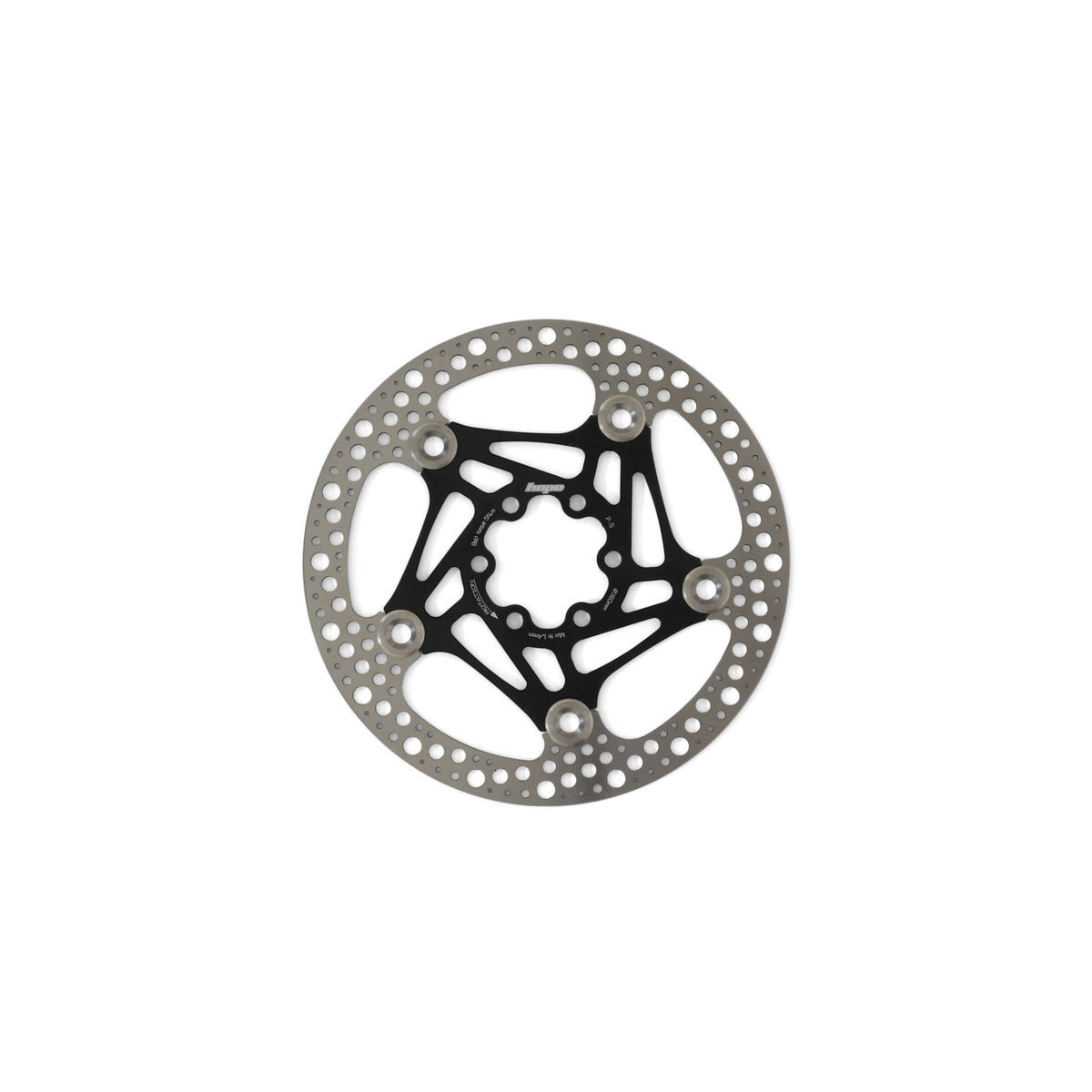 Hope Part Brake Disc Road Floating 160mm 6 bolt Black