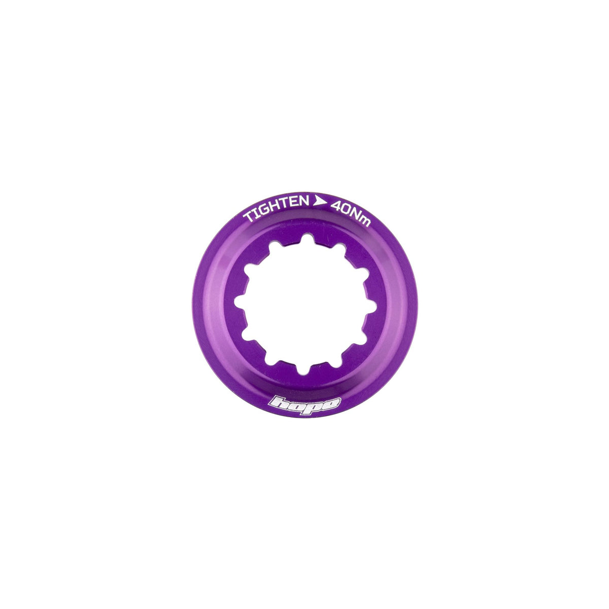 Hope Part Brake Centre Lock Disc Lockring Purple