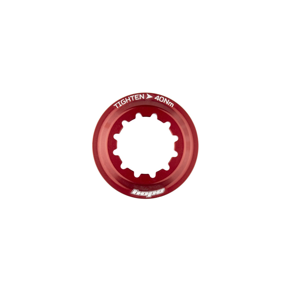 Hope Part Brake Centre Lock Disc Lockring Red