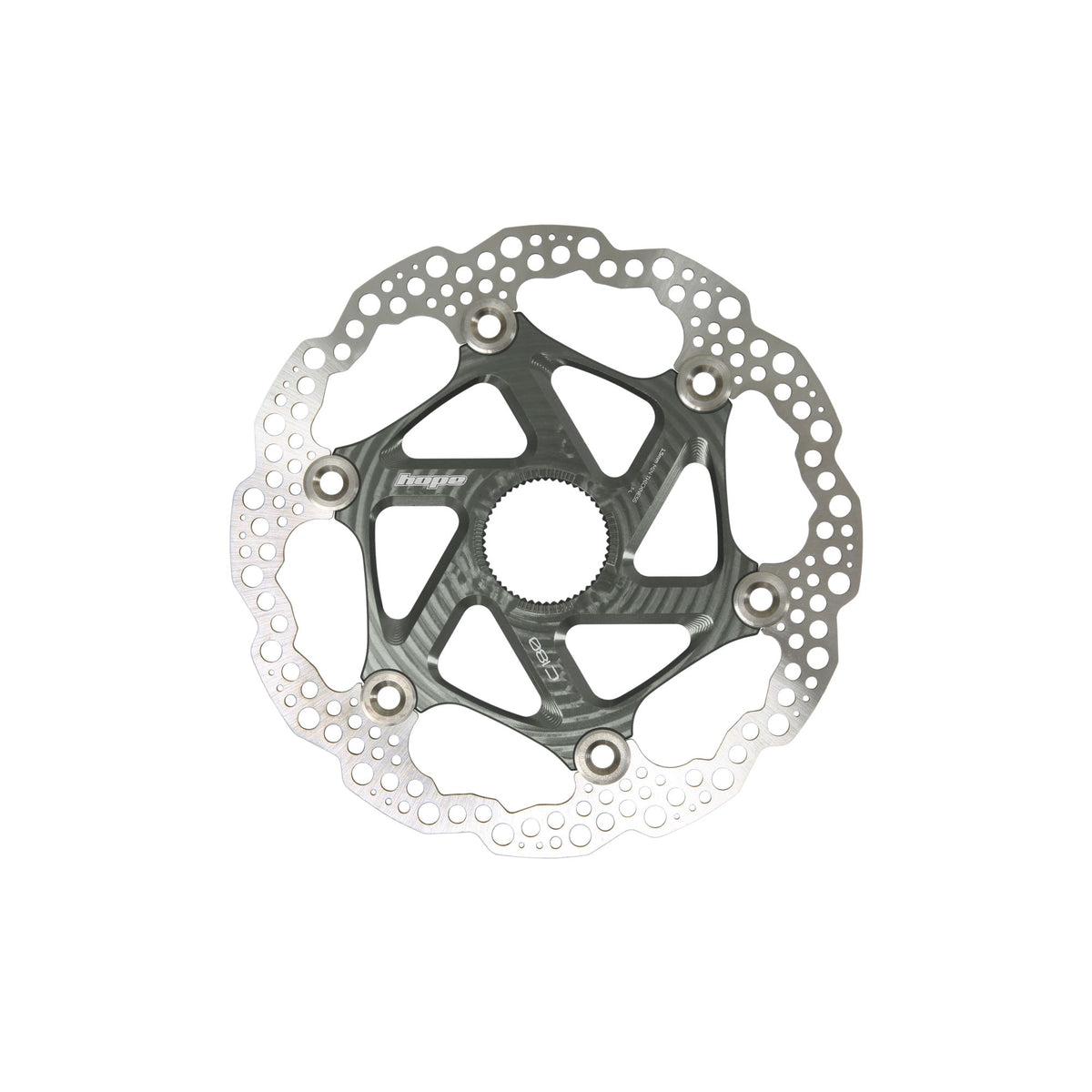 Hope Part Brake Disc MTB Centre Lock 203mm Smoke