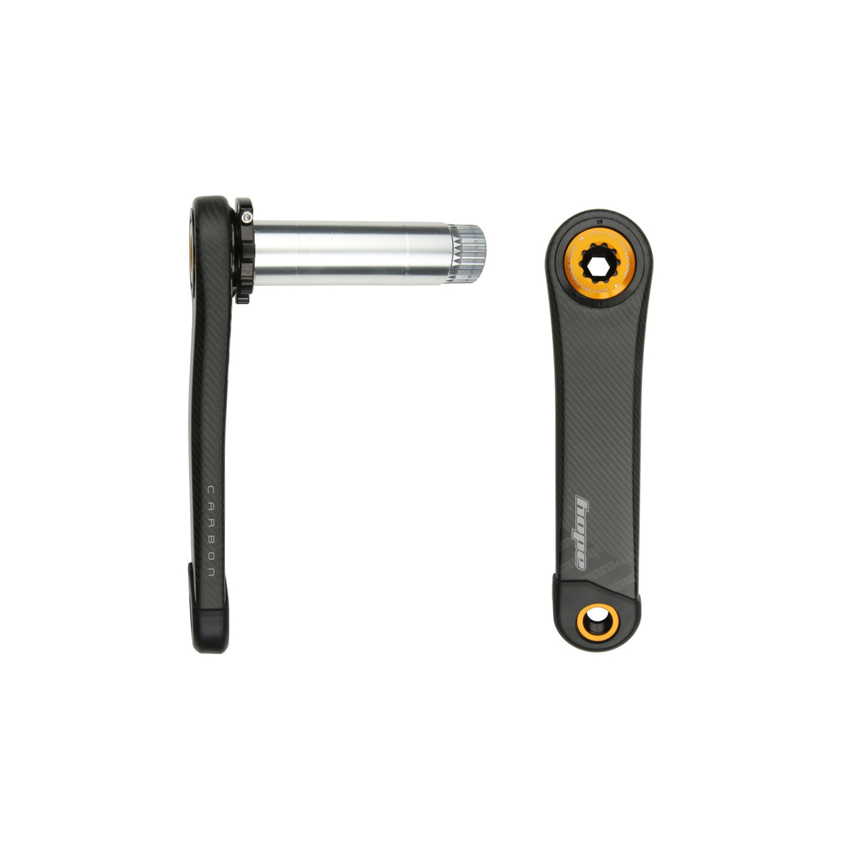 Hope RX Carbon Crankset 68MM 170MM ORANGE