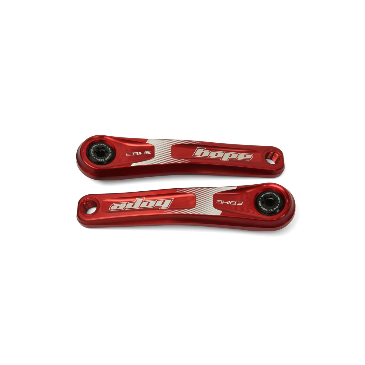 Hope Crankset E Bike 155mm Standard Red