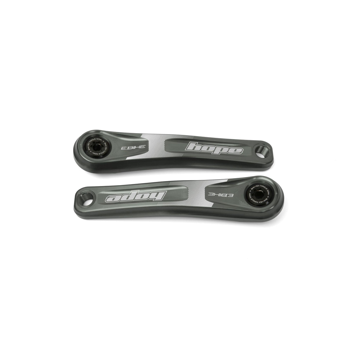 Hope Crankset E Bike 165mm Standard Smoke