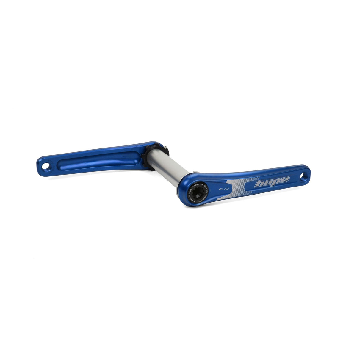 Hope Crankset EVO No Spider 100mm Fat 170mm Blue