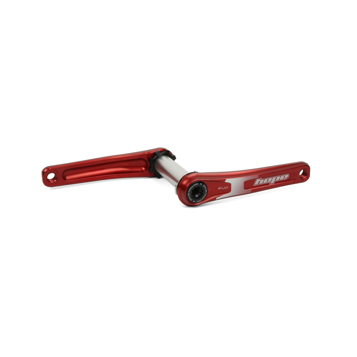 HOPE CRANKSET EVO NO SPIDER 68-73MM 155MM RED