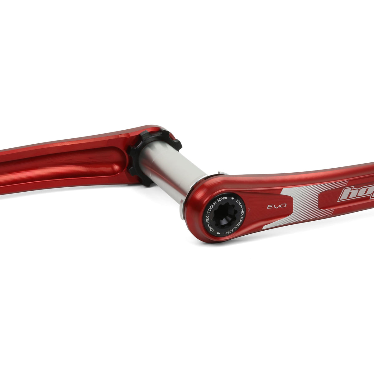 Hope Crankset EVO No Spider 73mm Wide 135mm Red