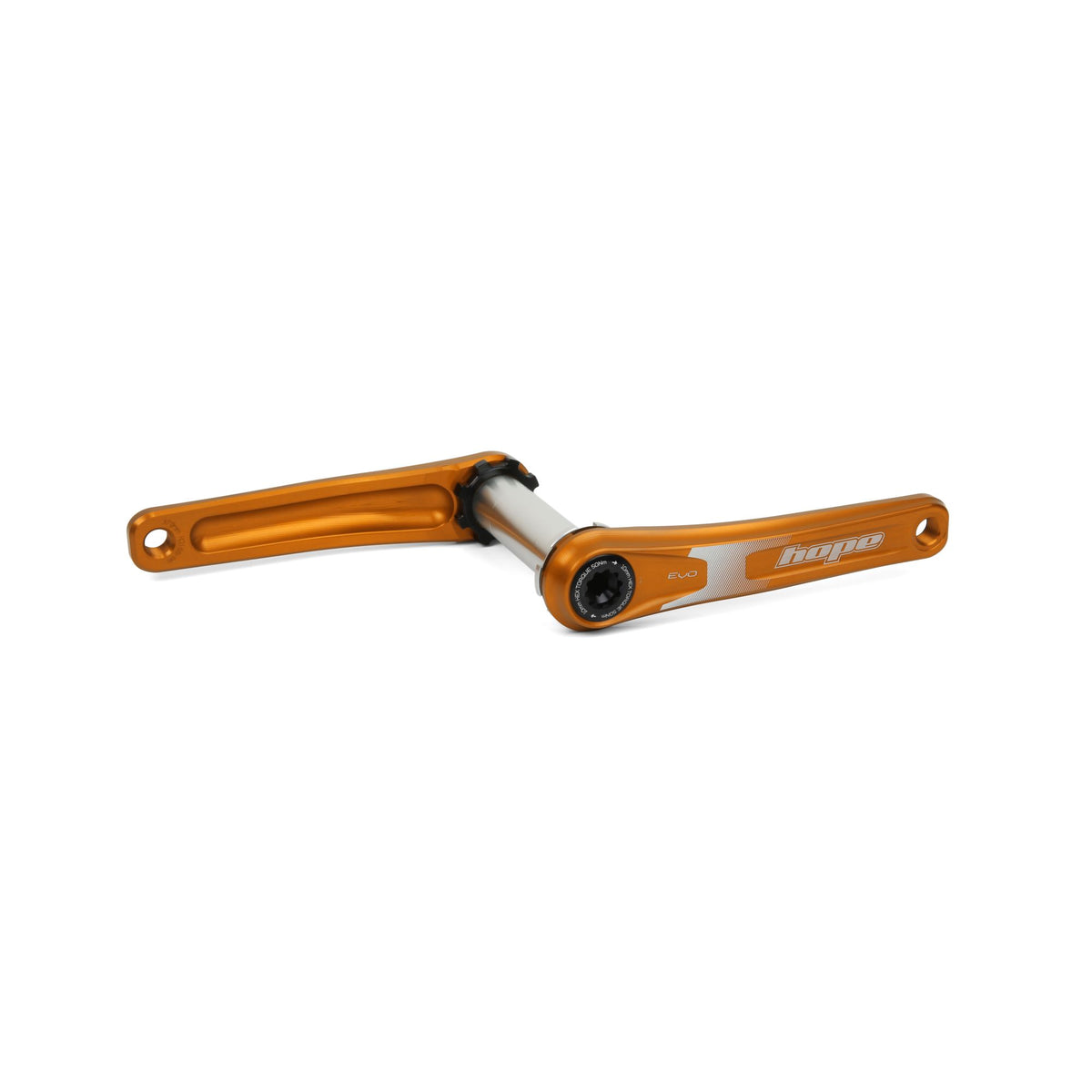 HOPE CRANKSET EVO NO SPIDER 83MM 175MM ORANGE