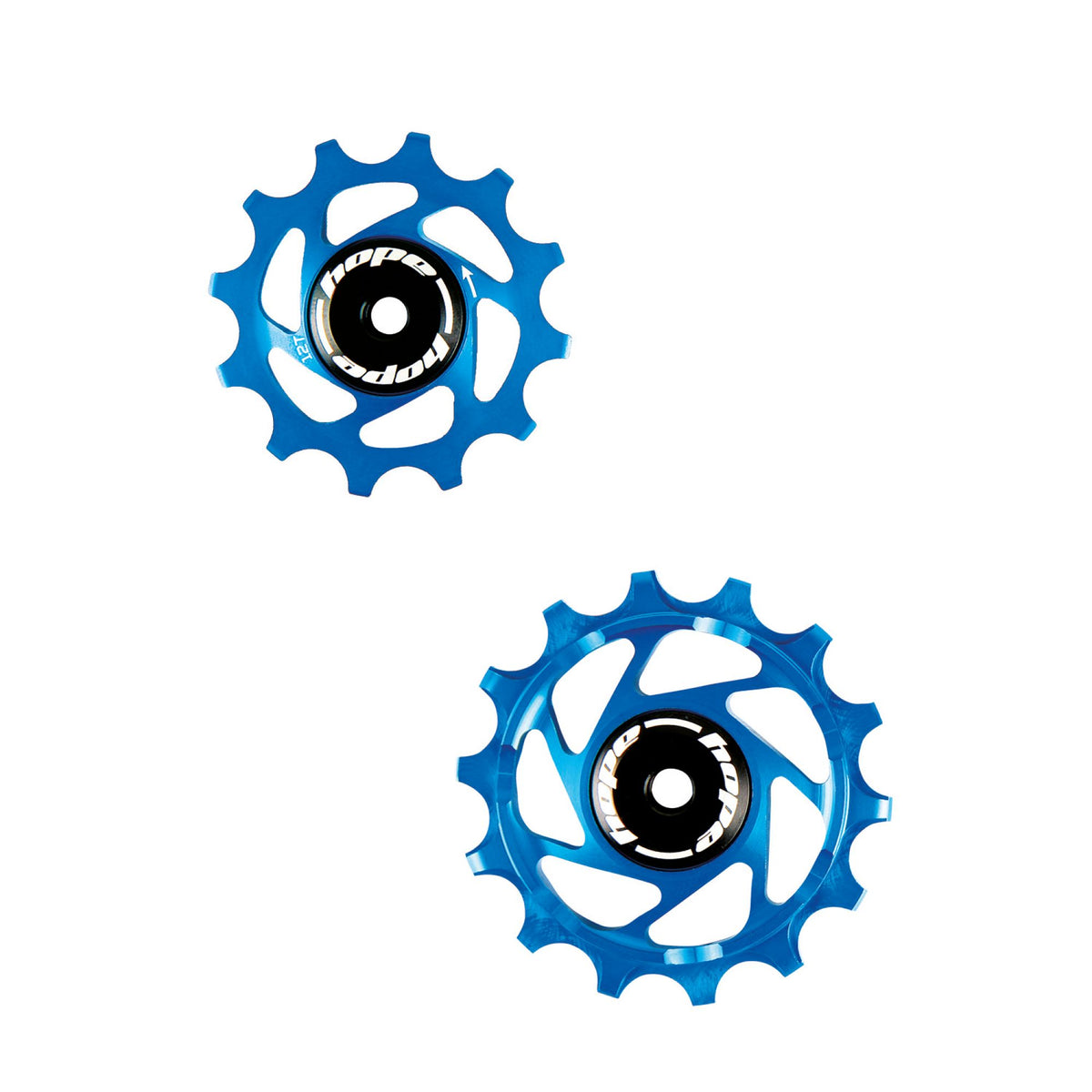 HOPE JOCKEY WHEELS 14T-12T PAIR BLUE