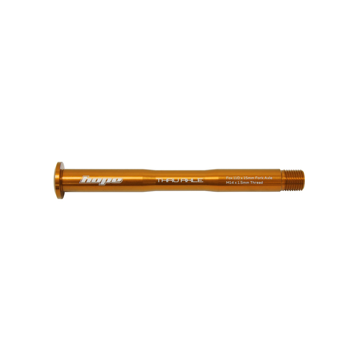 Hope Part Thru Axle Front Fox Orange