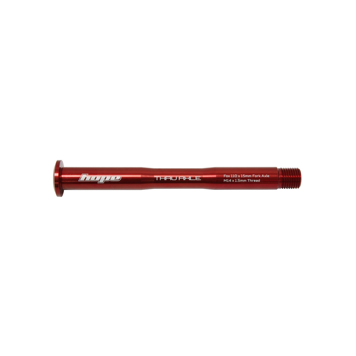 Hope Part Thru Axle Front Fox Red