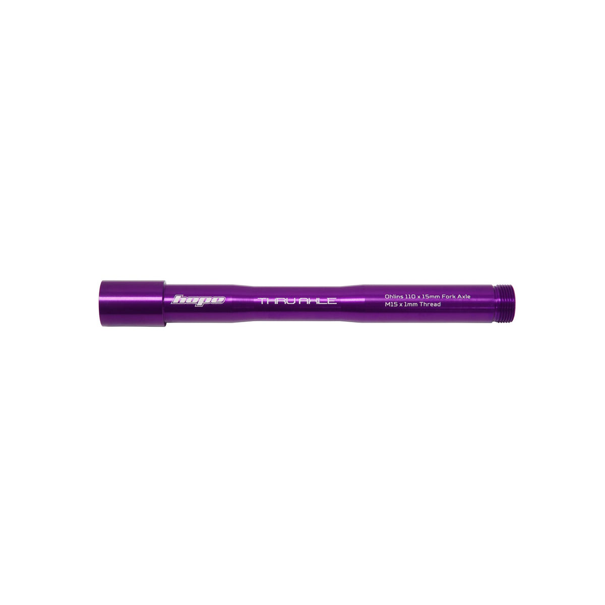 Hope Part Thru Axle Front Ohlins Purple