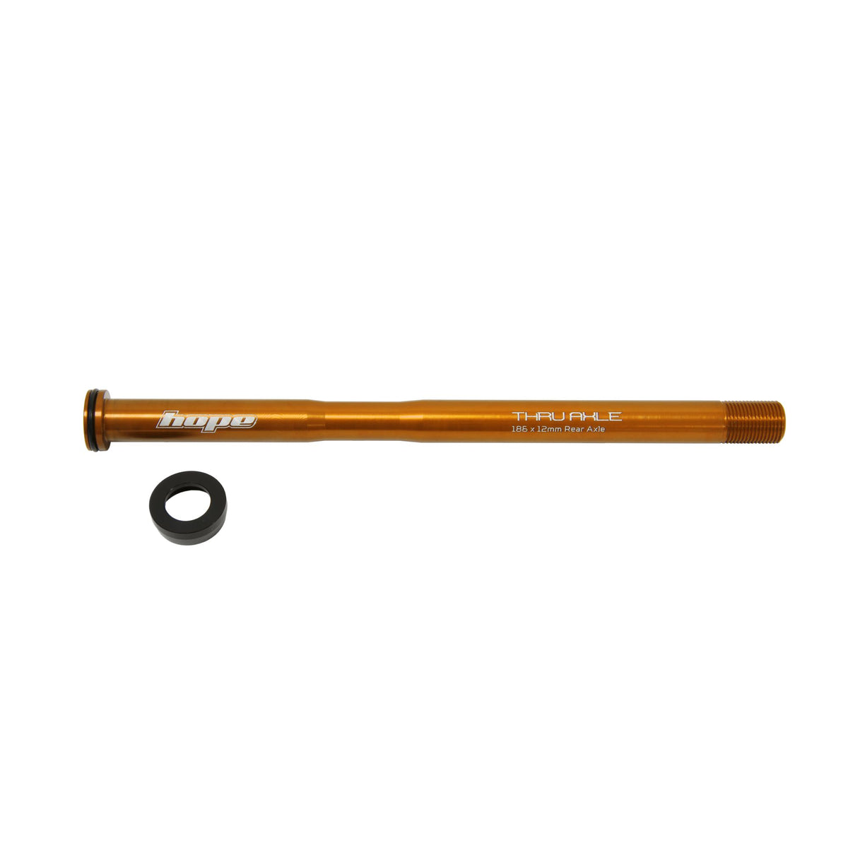 Hope Part Thru Axle Rear 186 Orange