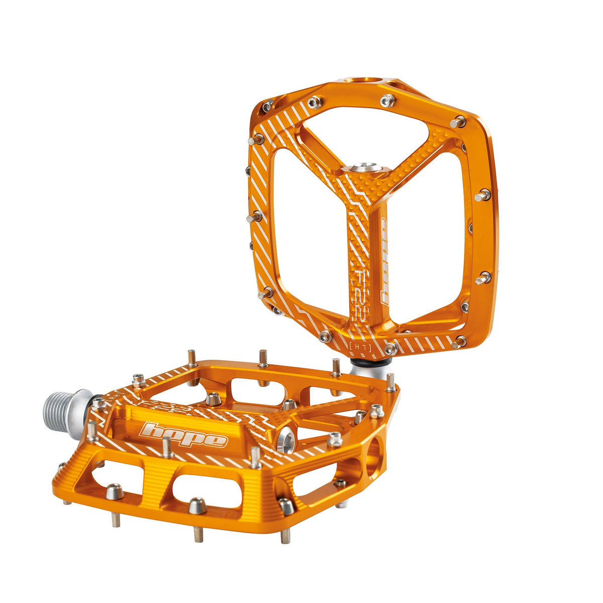 HOPE PEDAL F22 PAIR ORANGE