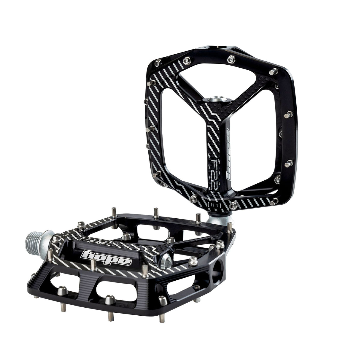 HOPE PEDAL F22 PAIR BLACK