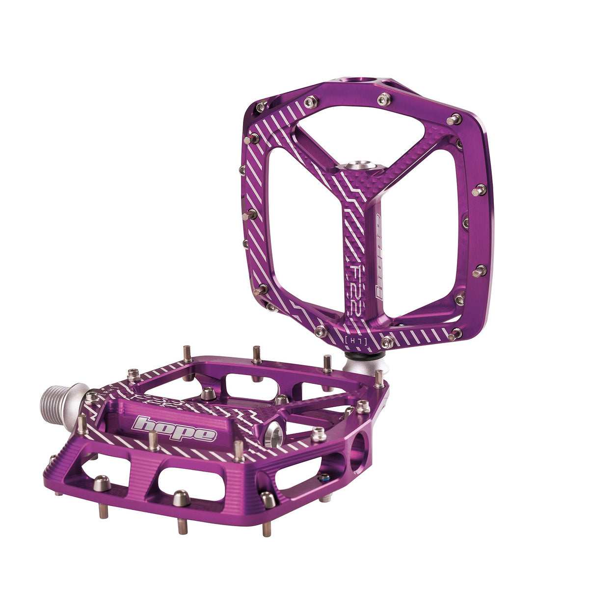 HOPE PEDAL F22 PAIR PURPLE
