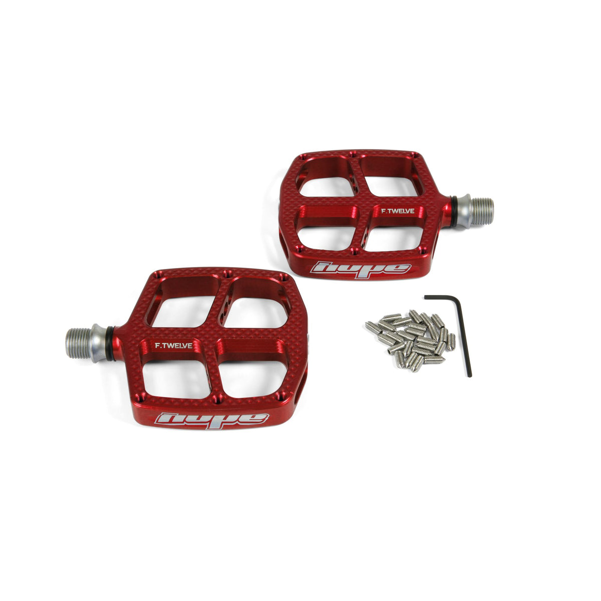 Hope Pedal Kids F12 Pair Red