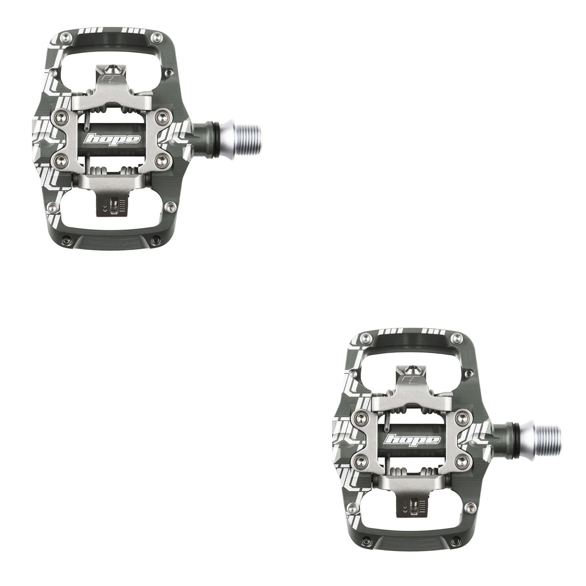 Hope Pedal Union TC Pair Smoke