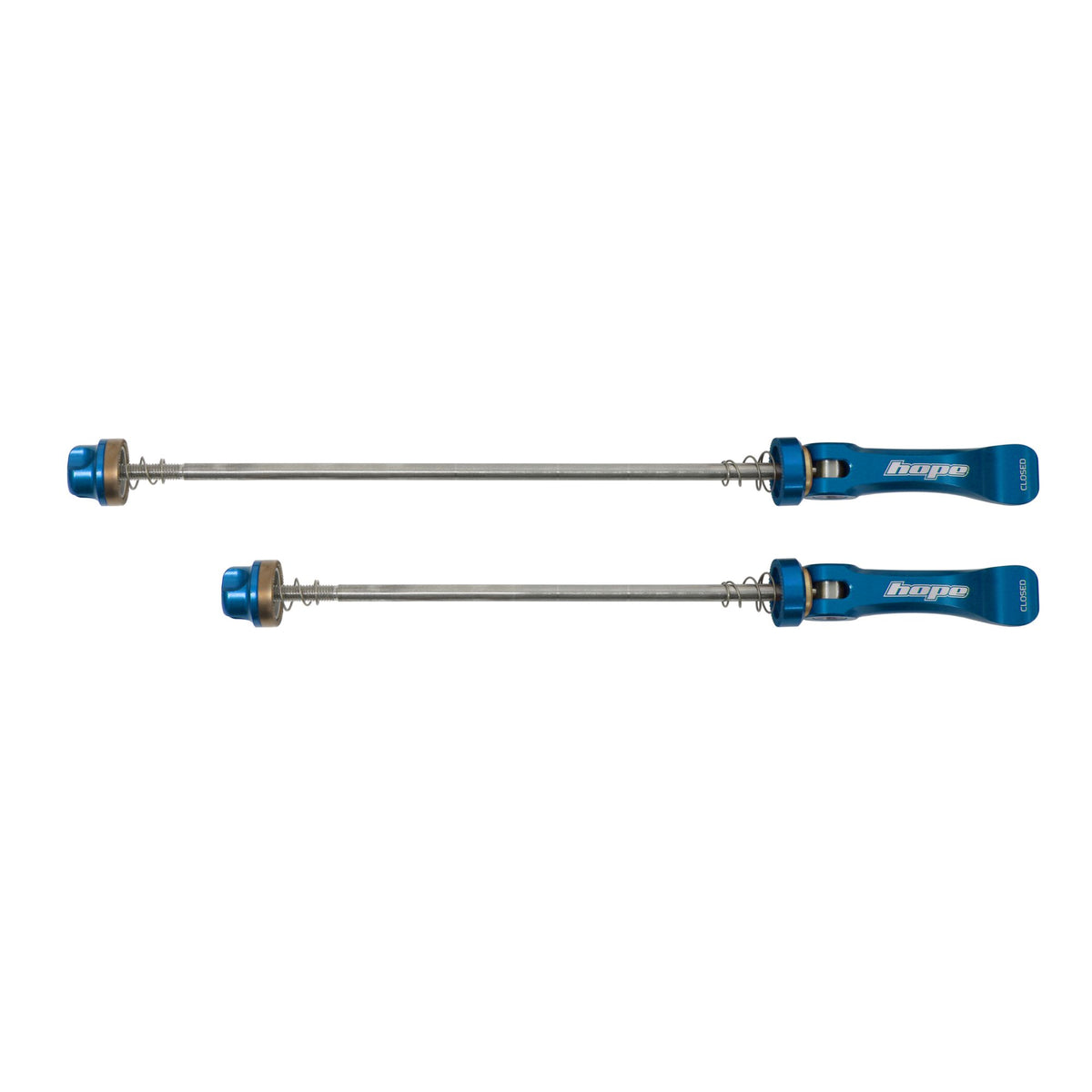 Hope Quick Release Skewer 190mm Fatsno Pair Blue