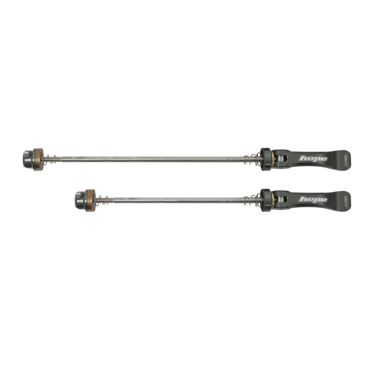 Hope Quick Release Skewer 190mm Fatsno Pair Smoke