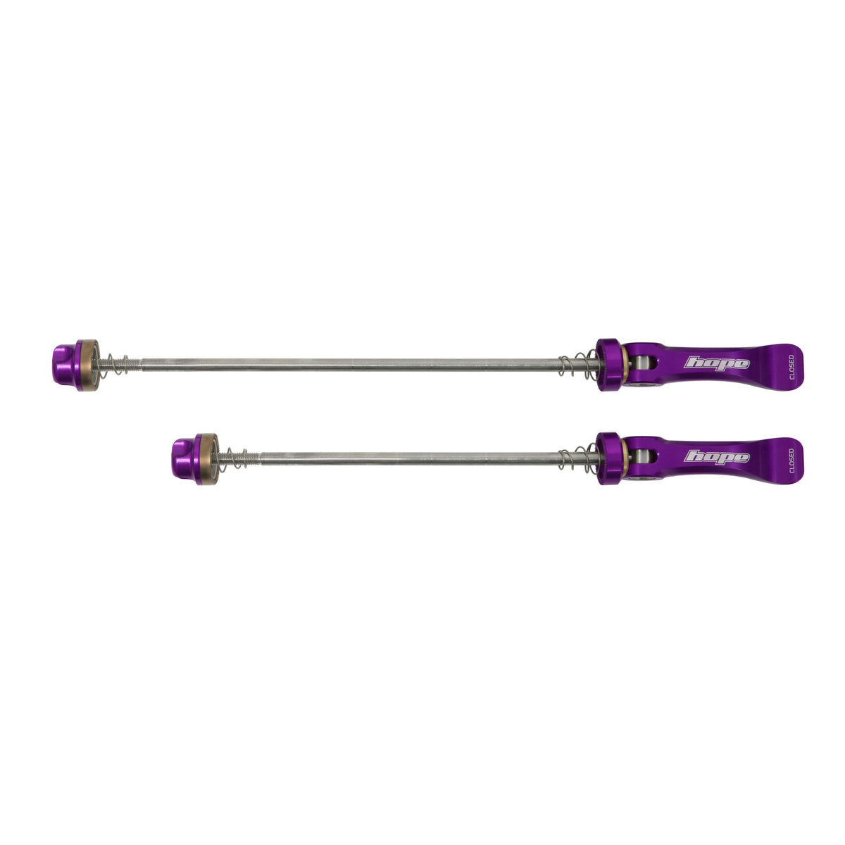 Hope Quick Release Skewer 170mm Fatsno Pair Purple