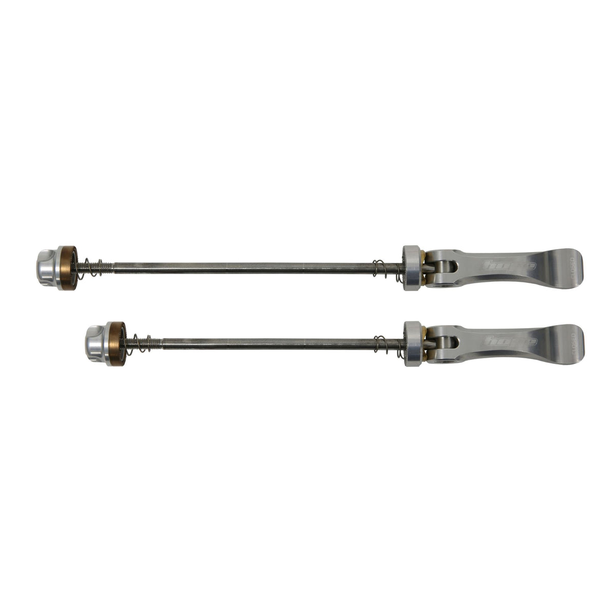 Hope Quick Release Skewer 130mm Road Pair Silver