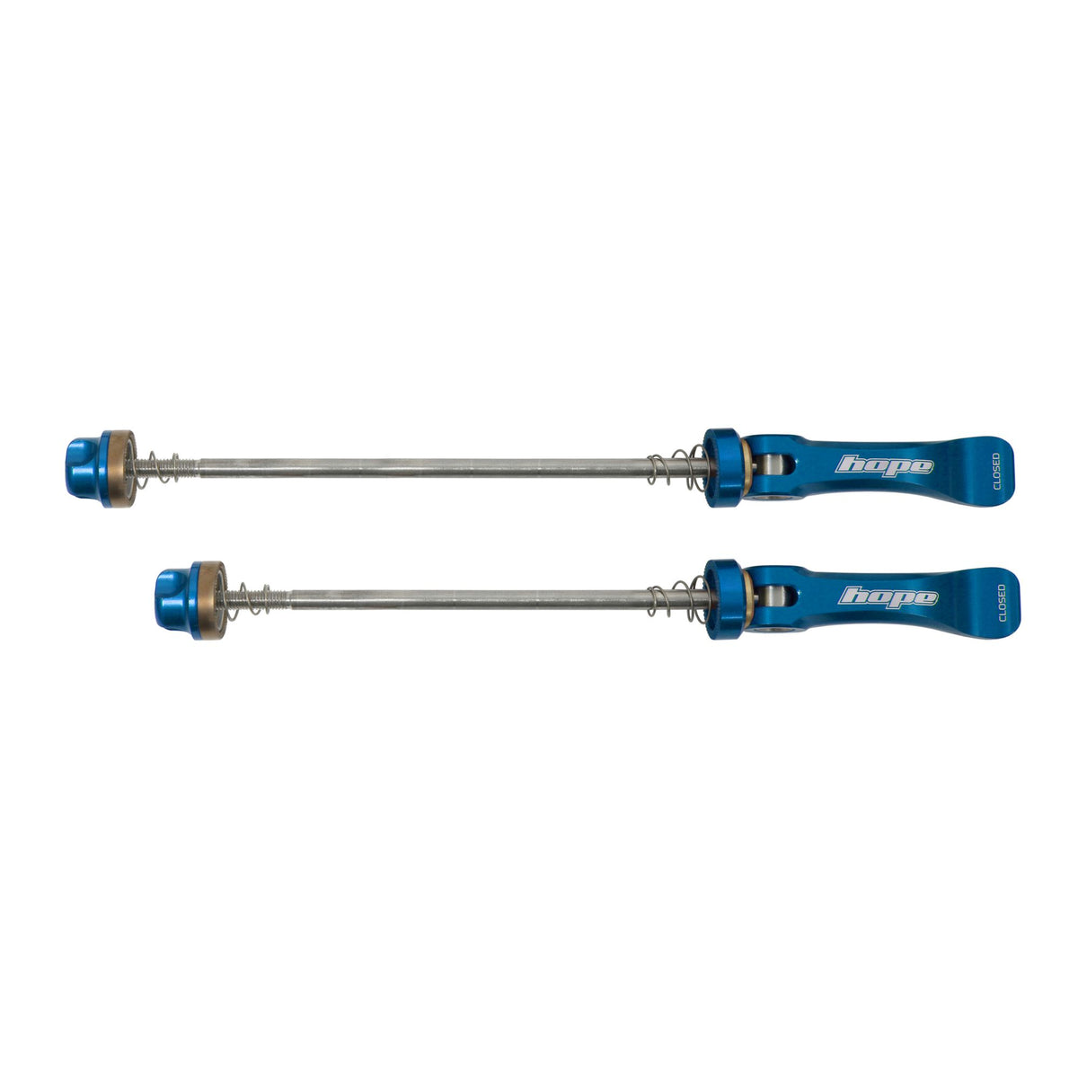 Hope Quick Release Skewer 135mm Pair Blue