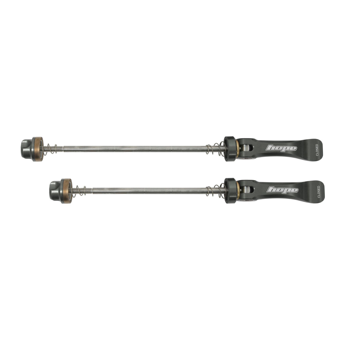 Hope Quick Release Skewer 135mm Pair Smoke