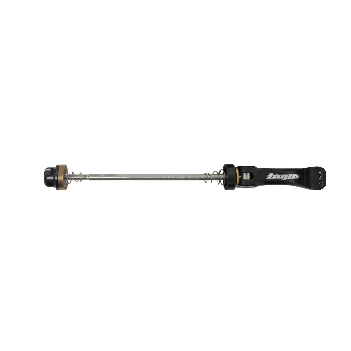 Hope Quick Release Skewer 100mm Front Black