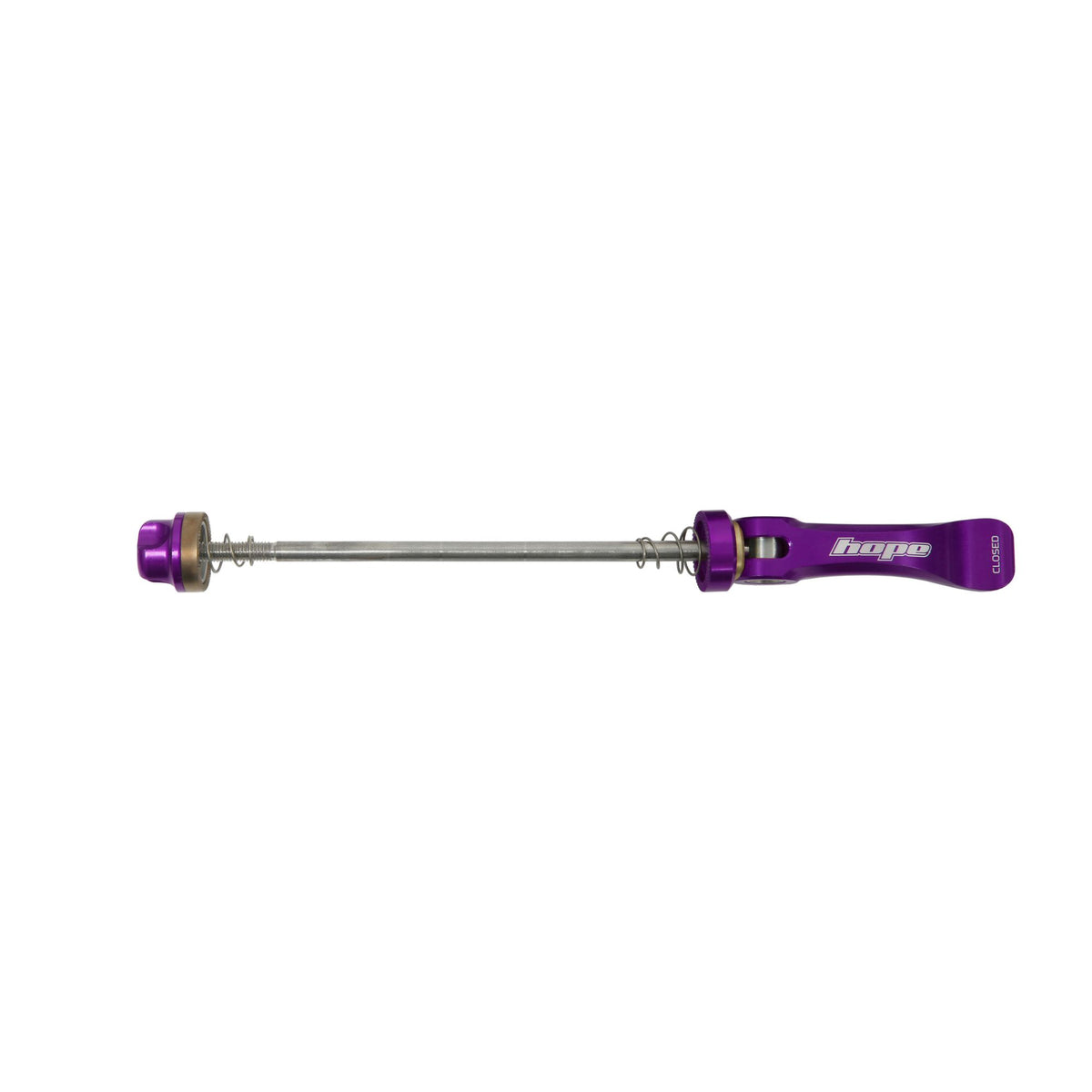 Hope Quick Release Skewer 100mm Front Purple