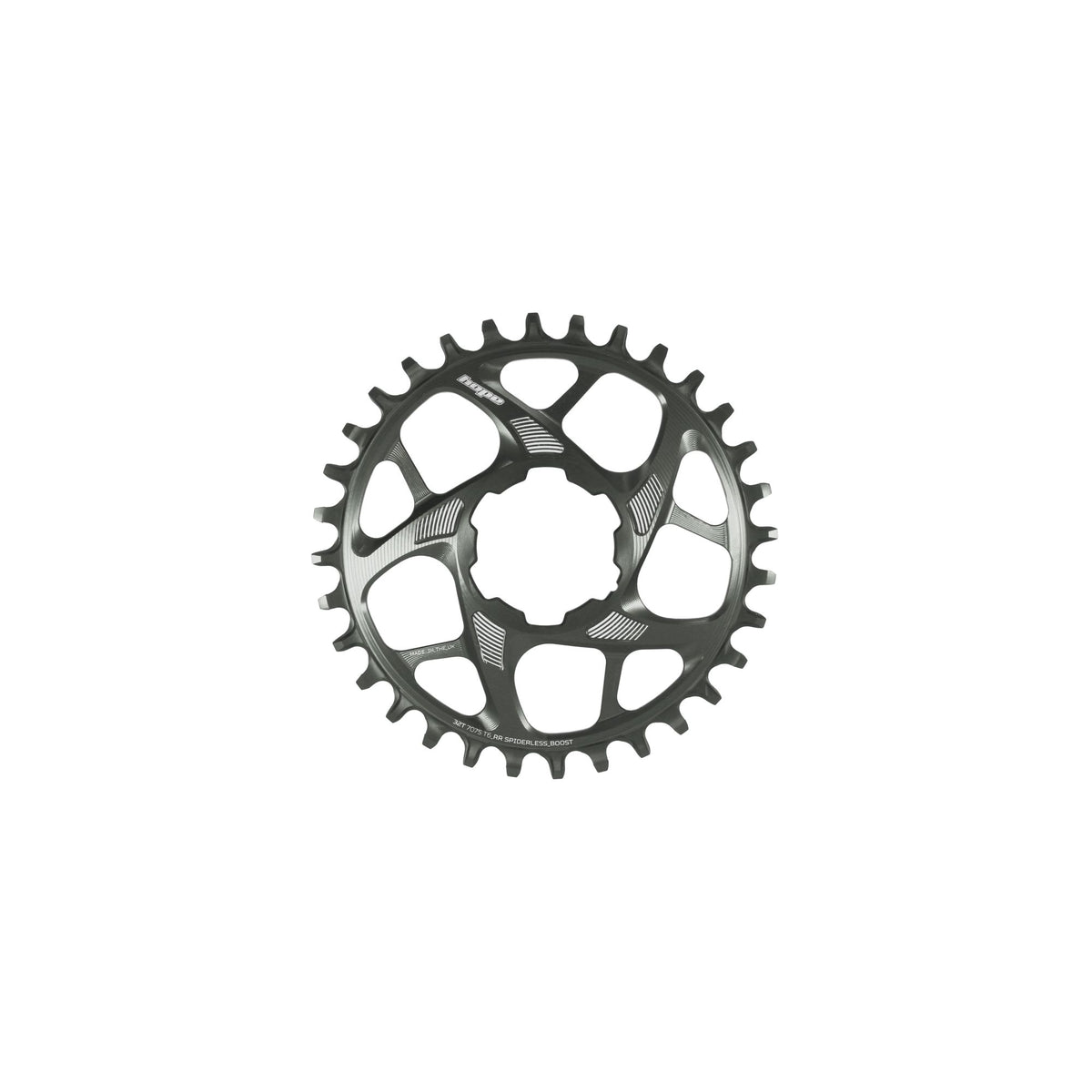 Hope Chainring Spiderless 34T R22 Boost Smoke