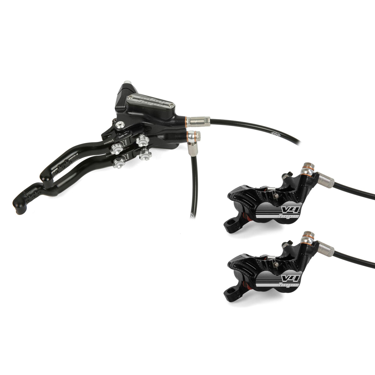 Hope Brake Tech 3 Duo V4 No Rotor RH Black