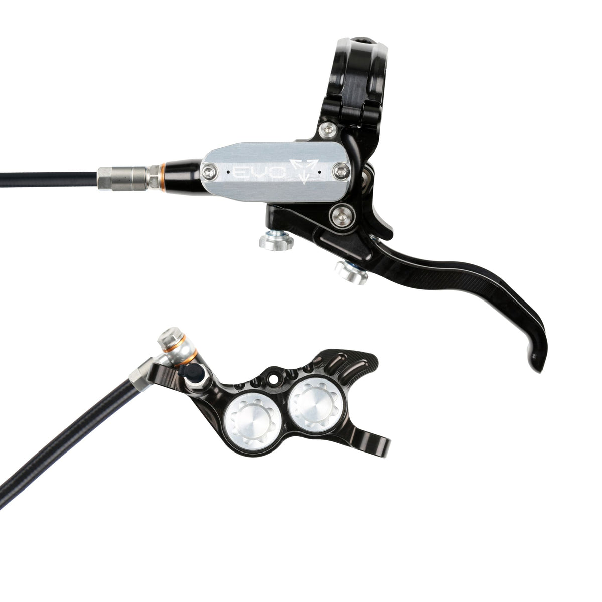 Hope Brake EVO GR4 No Rotor LH- Black/Silver