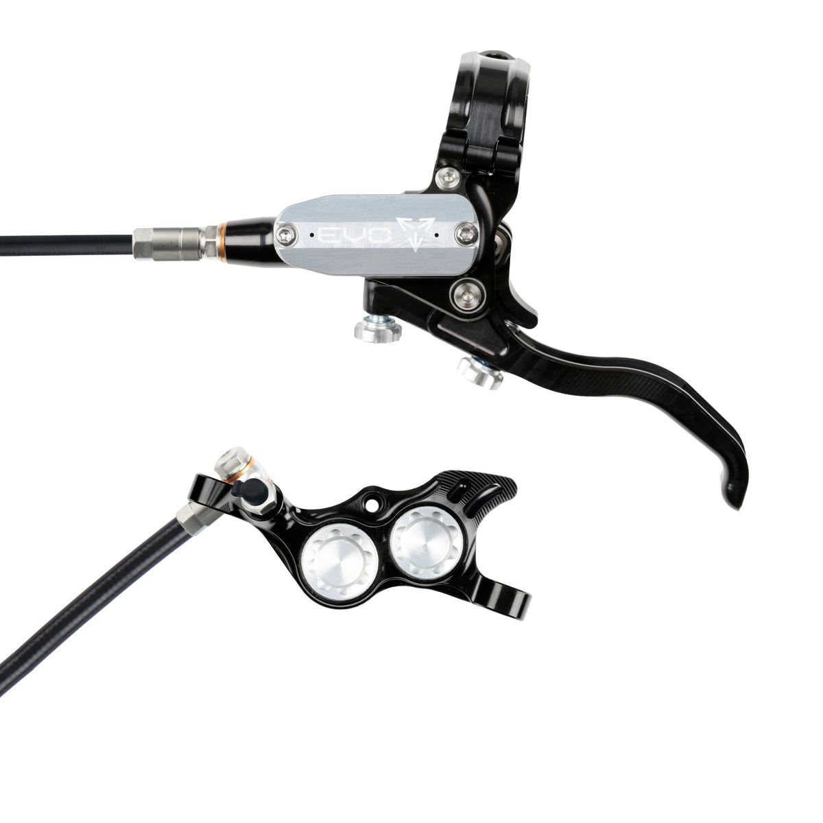 Hope Brake EVO TR4 No Rotor LH- Black/Silver