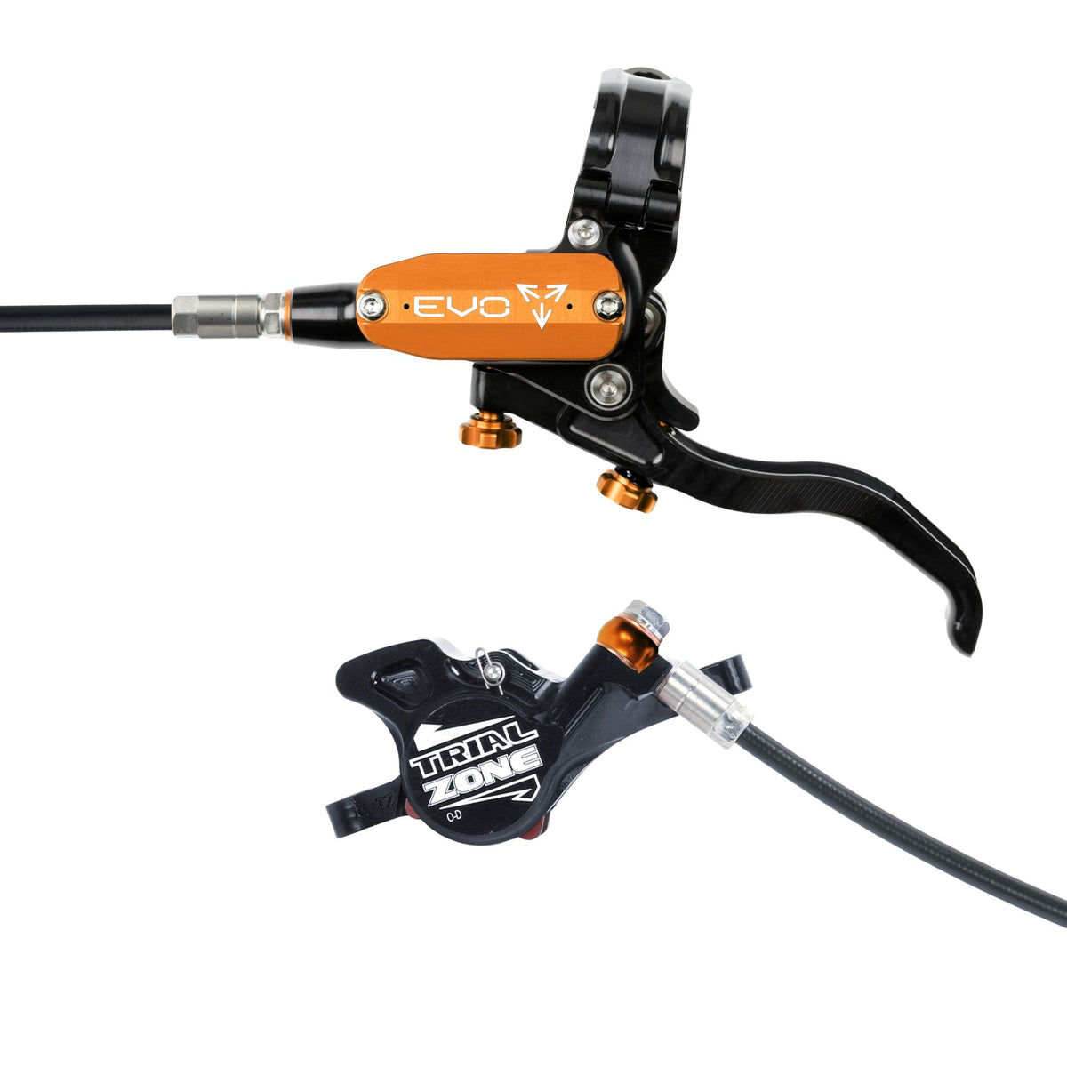 Hope Brake EVO Trial Zone No.9 No Rotor LH- Orange