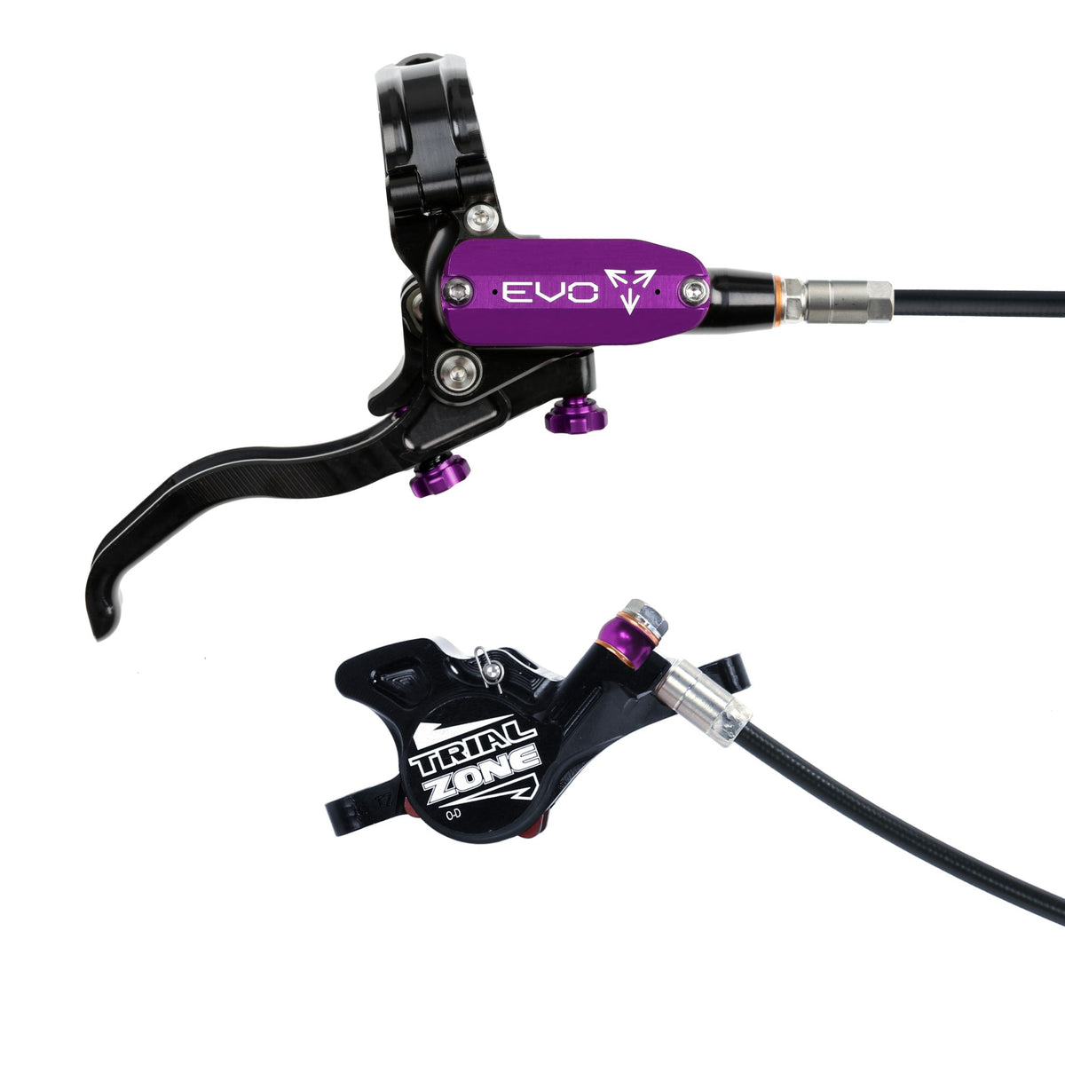 Hope Brake EVO Trial Zone No.9 No Rotor RH- Purple
