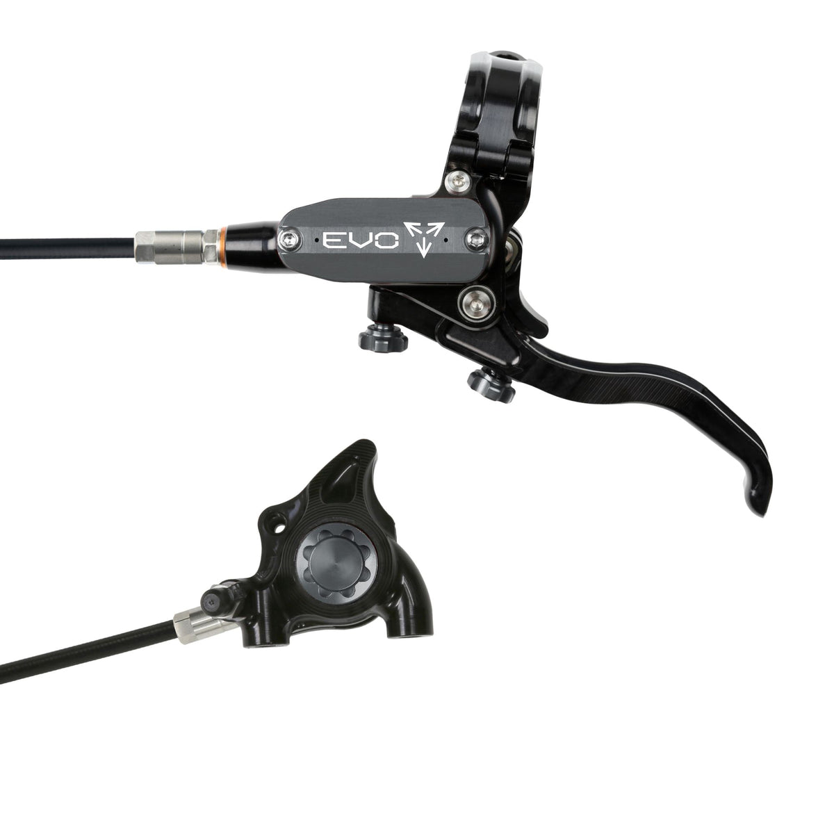 Hope Brake Evo X2 FM No Rotor RH- Black/Smoke