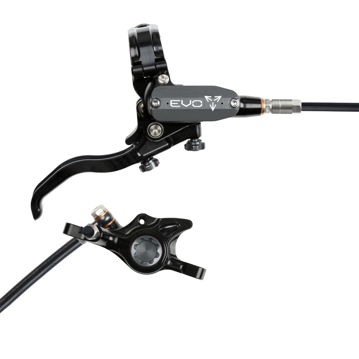 Hope Brake EVO X2 No Rotor RH- Black/Smoke