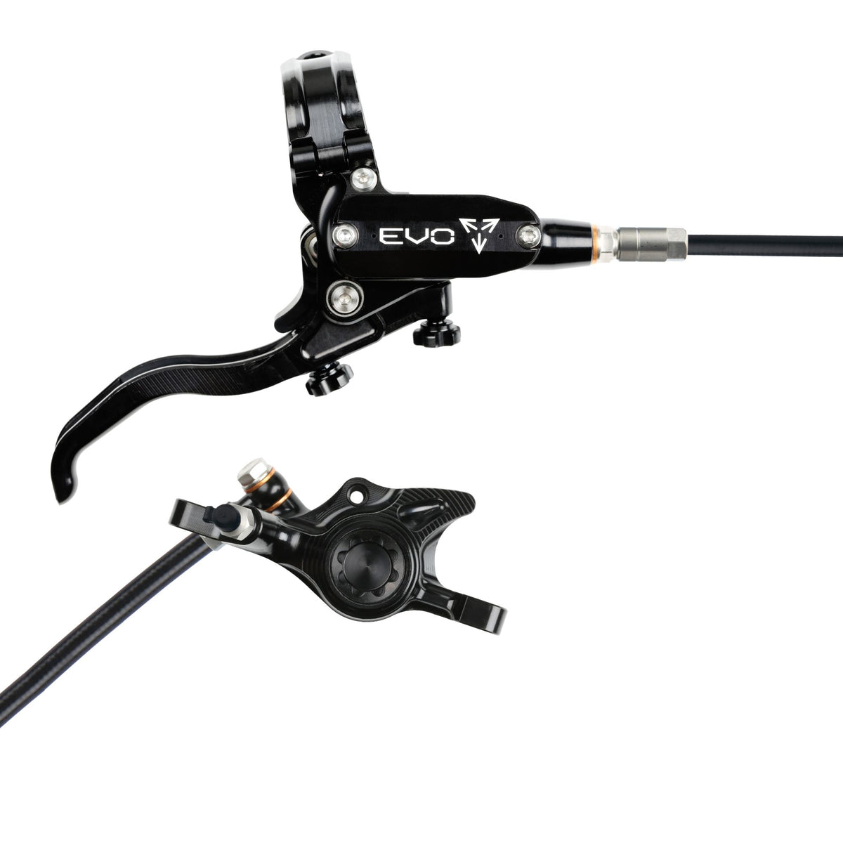 Hope Brake EVO X2 No Rotor RH- Black/Black